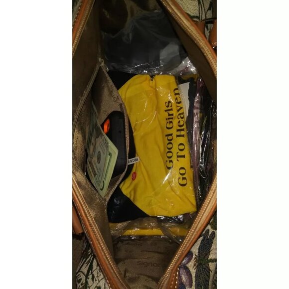 Stylish Personal Item Bag  - Tapestry Design - Parisian Theme - Spirit Frontier - Picture 4 of 5